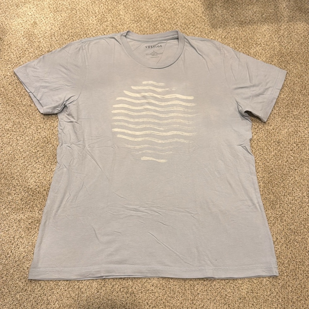 Light blue graphic tshirt